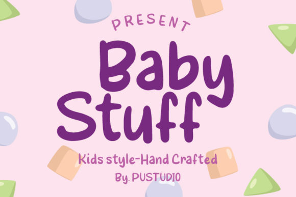 BabyStuff Font for Small Business Branding