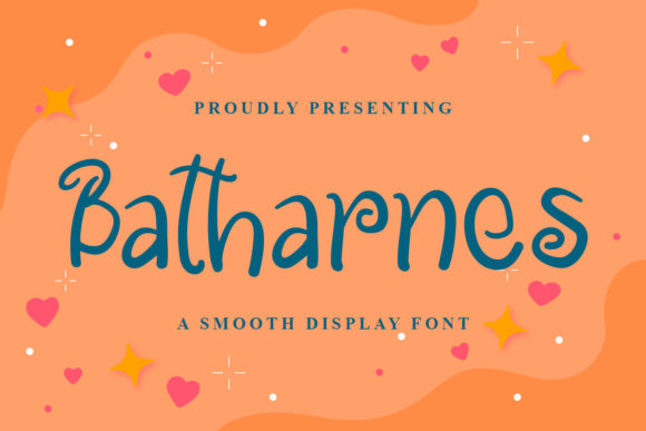 Batharnes: A Cute and Quirky Display Font for Editorial Joy