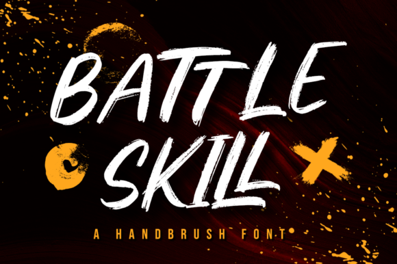 Battle Skill: A Modern Brush Font for Editorial Impact