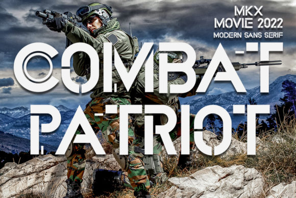 Combat Patriot Font for Bold, Professional Branding