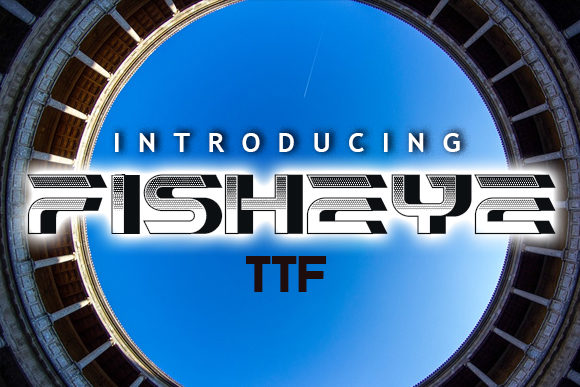 Fisheye Font Review: A 3D Display Typeface for Bold Branding