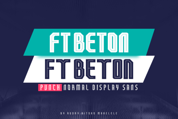 FT Beton Punch: A Modern Display Font for Bold Editorial Design