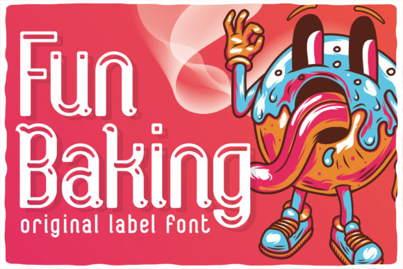 Fun Baking: A Trendy Display Font for Scroll-Stopping Marketing Design