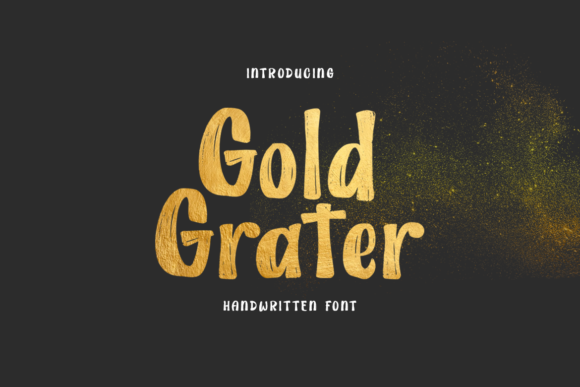 Gold Grater Font Review for Small Business Branding