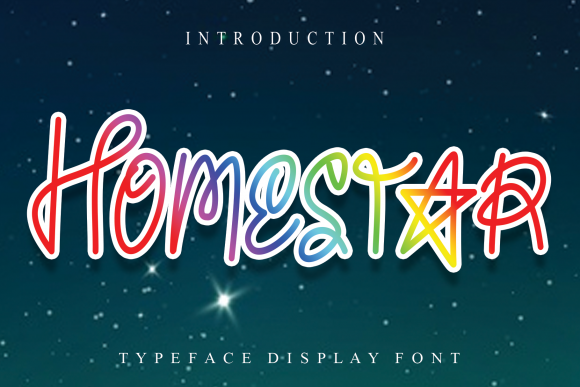 Homestar: A Quirky Display Font for Modern Editorial Design