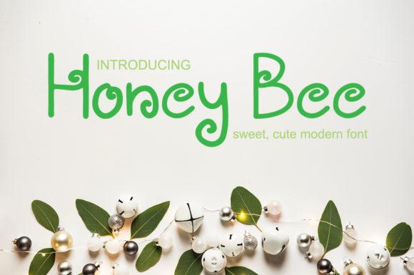 Honey Bee: A Whimsical Display Font for Modern Editorial Design