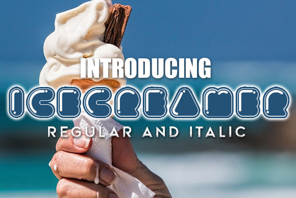 Icecreamer: A Cool, Trendy Display Font for Editorial Design and Digital Publishing