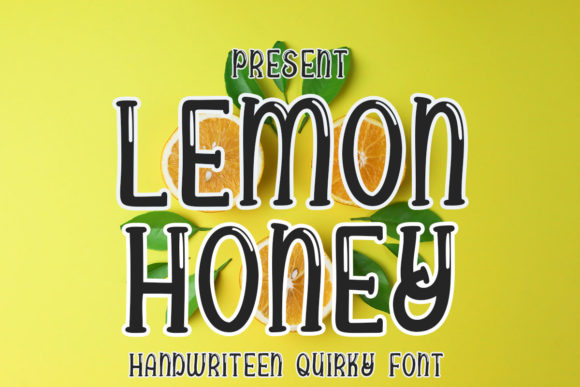 Lemon Honey Font for Playful Brand Identity Projects