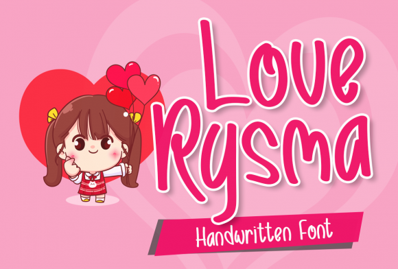 Love Rysma: A Joyful Display Font for Scroll-Stopping Marketing Designs