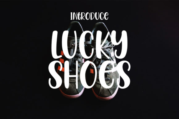 Lucky Shoes Display Font for Whimsical Editorial Design