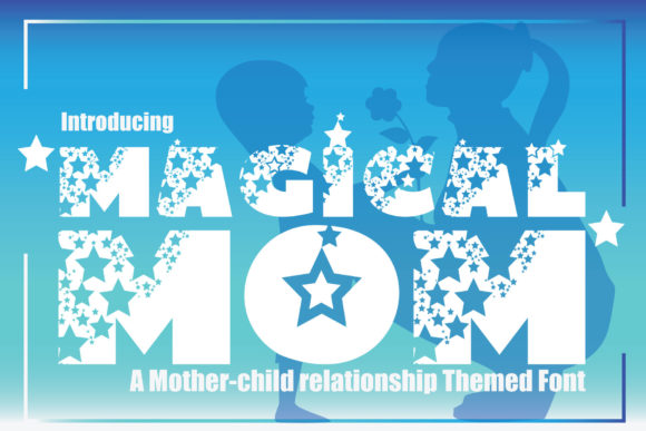 Magical Mom Font for Joyful, Crafty Campaigns