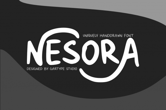 Nesora: A Simple Organic Display Font That Elevates Campaign Visuals
