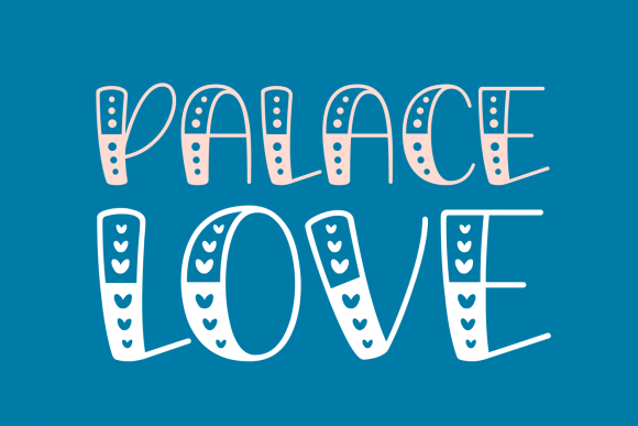 Palace Love: A Cool Display Font for Modern Marketing Designs