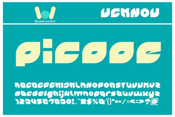 Picaae: A Stylish Display Font for Modern Web Design