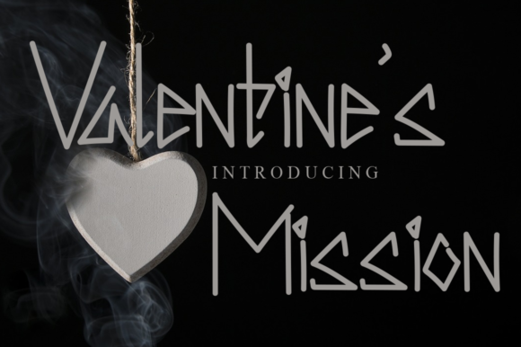 Valentine s Mission: A Trendy Display Font for Bold Design