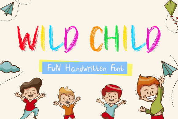 Wild Child: A Playful Display Font for Creative Campaigns